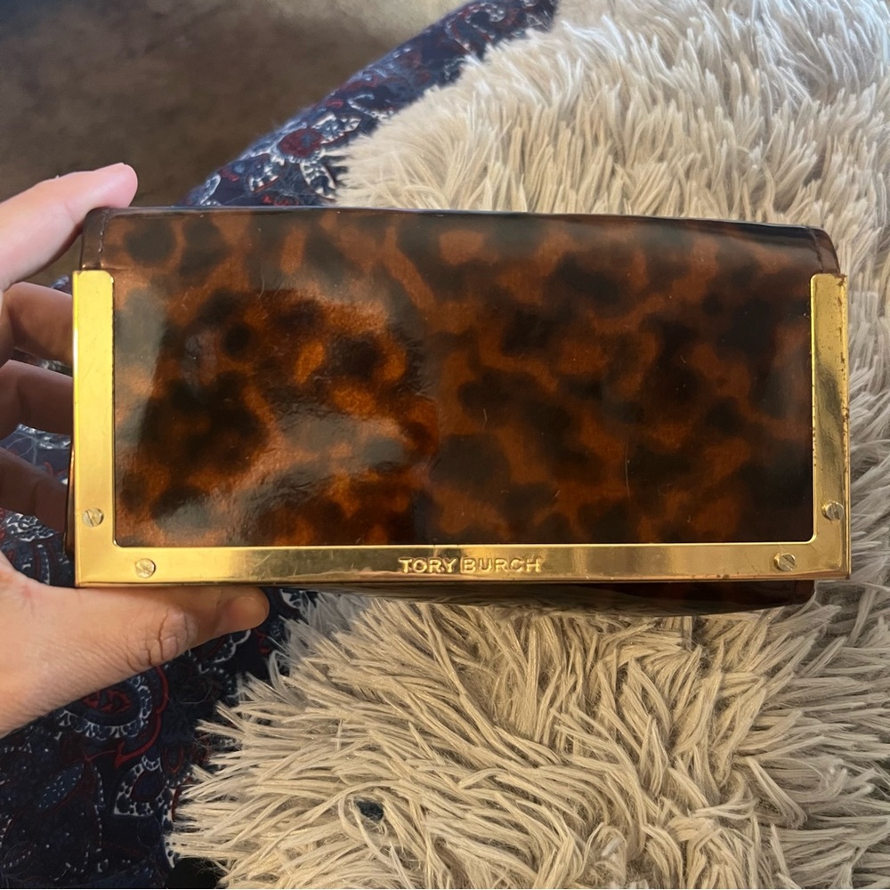 Tory Burch Tortoise Glasses Case
